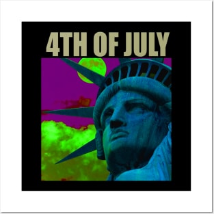 4th of July Posters and Art